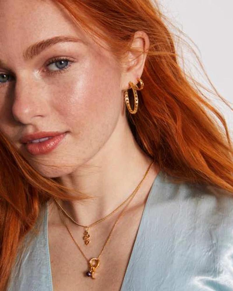 Brittany 18k Gold Vermeil Pendant Necklace