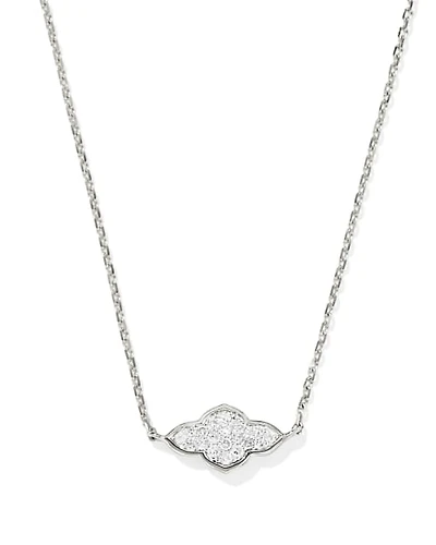 Abbie Pave Pendant Necklace