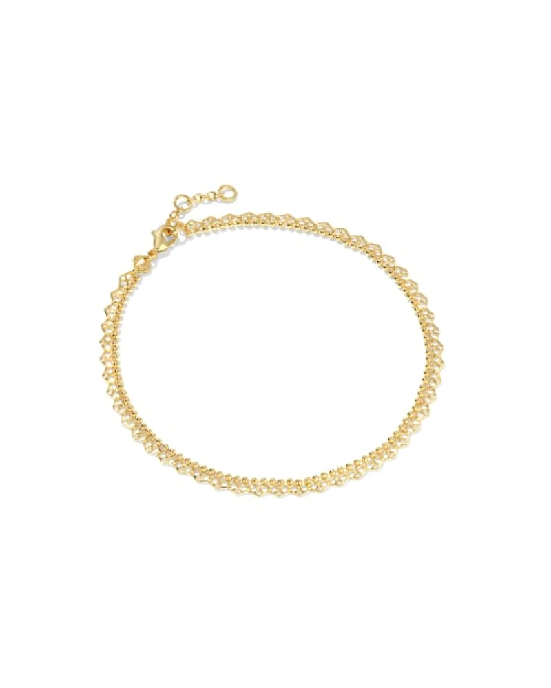 Mallory Rose Silver Anklet