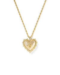 Mallory Rose Gold Locket Short Pendant Necklace