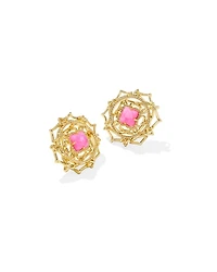 Mallory Rose Gold Convertible Statement Earrings