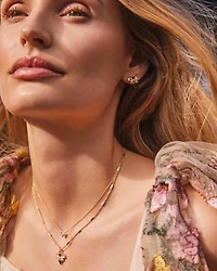 Bee Gold Stud Earrings