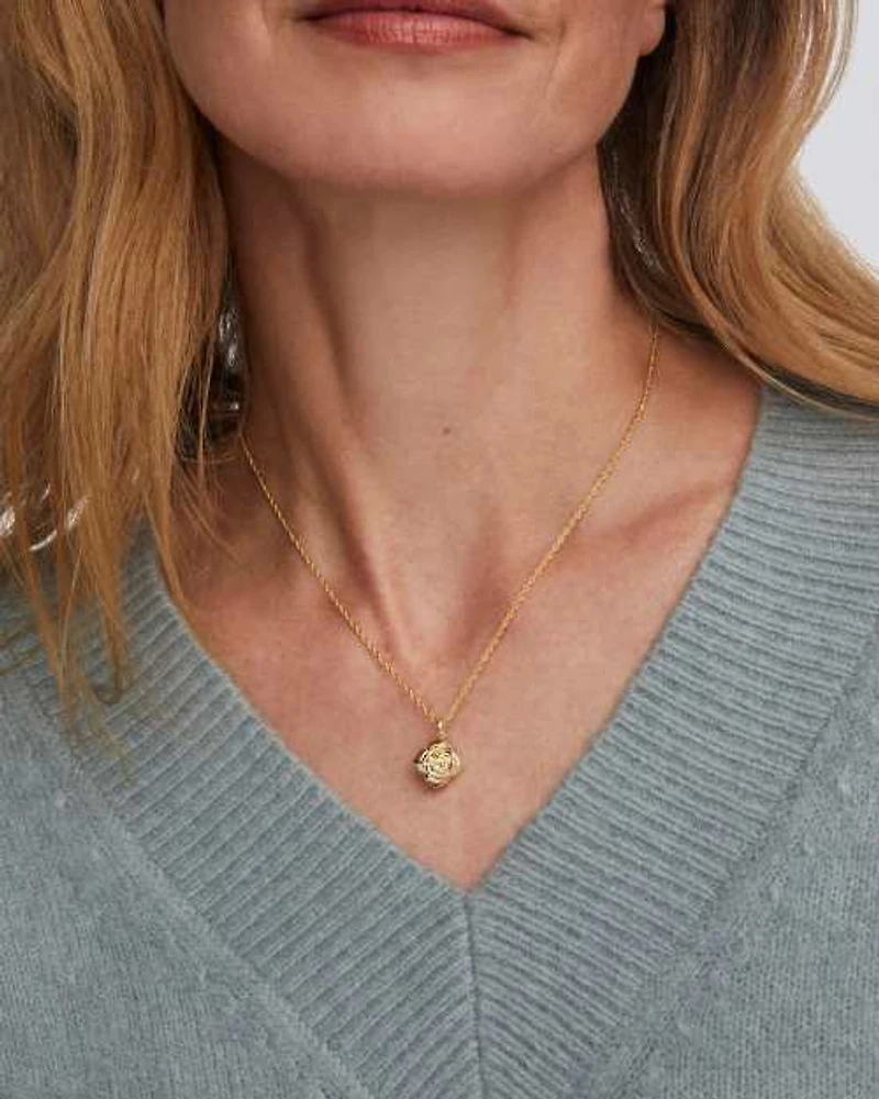 Mallory Rose Gold Multi Strand Necklace