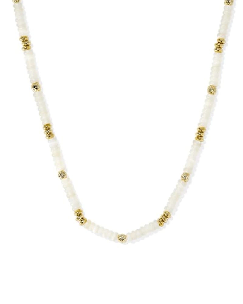 Deliah Gold Strand Necklace