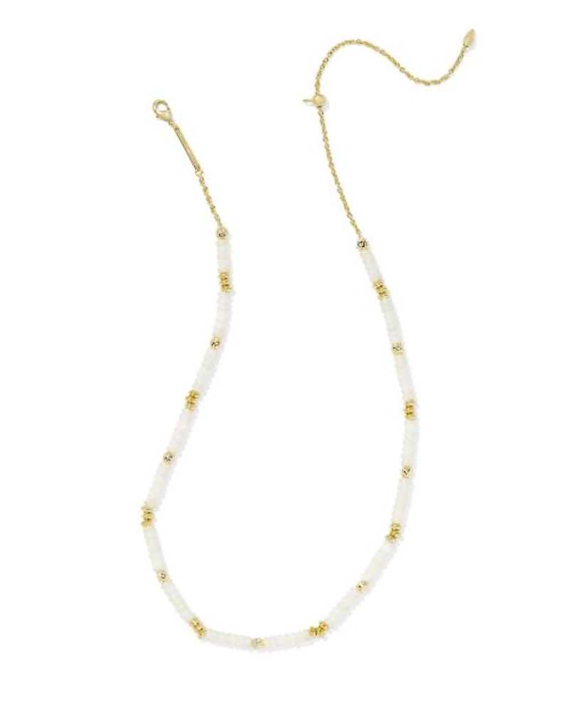 Deliah Gold Strand Necklace