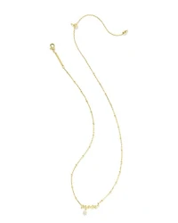 Mom Crystal Short Pendant Necklace