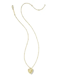 Meredith Sterling Silver Locket Necklace White Topaz