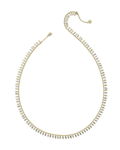 Kayla Mixed Metal Strand Hat Band