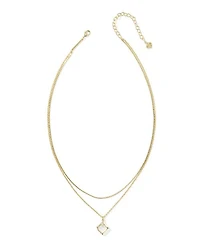 Joelle Gold Multi Strand Necklace