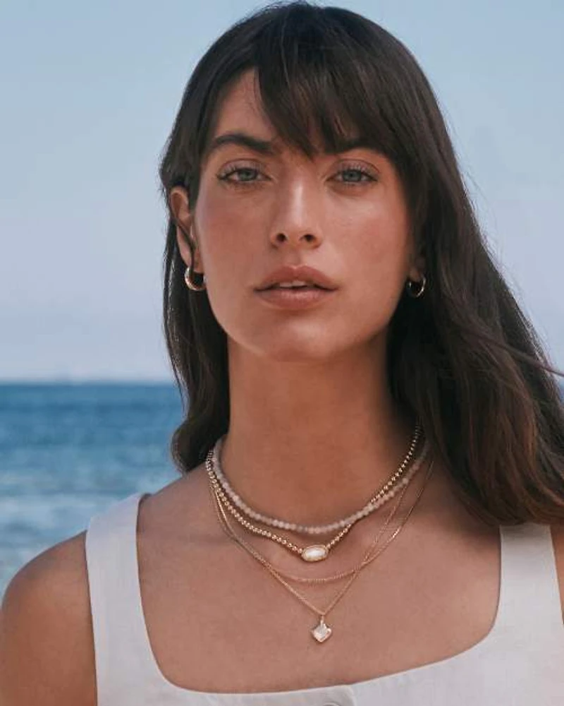 Joelle Gold Multi Strand Necklace