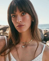 Kayla Gold Strand Necklace