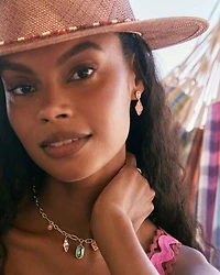 Brown Storm Straw Fedora Hat