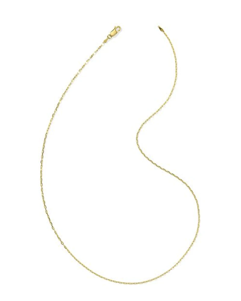 Ramsey Oxidized Sterling Silver Chain Necklace