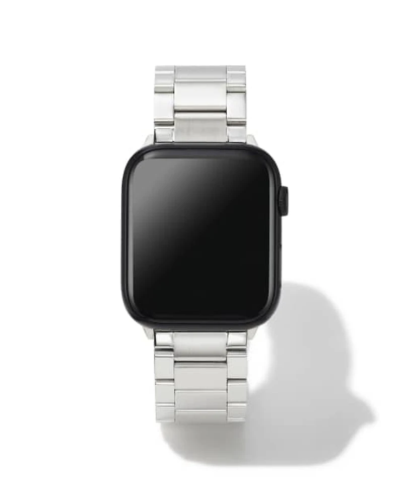 Weston 3 Link Watch Band Black Tone Stainless Steel