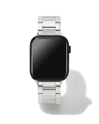 Weston 3 Link Watch Band Black Tone Stainless Steel