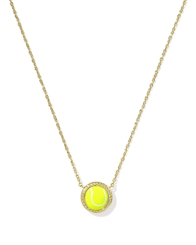 Tennis Short Pendant Necklace