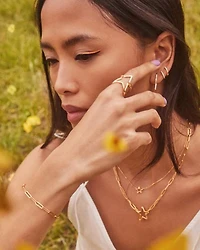 Open Star Statement Ring