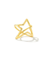 Open Star Statement Ring