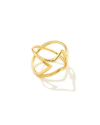 Open Star Statement Ring