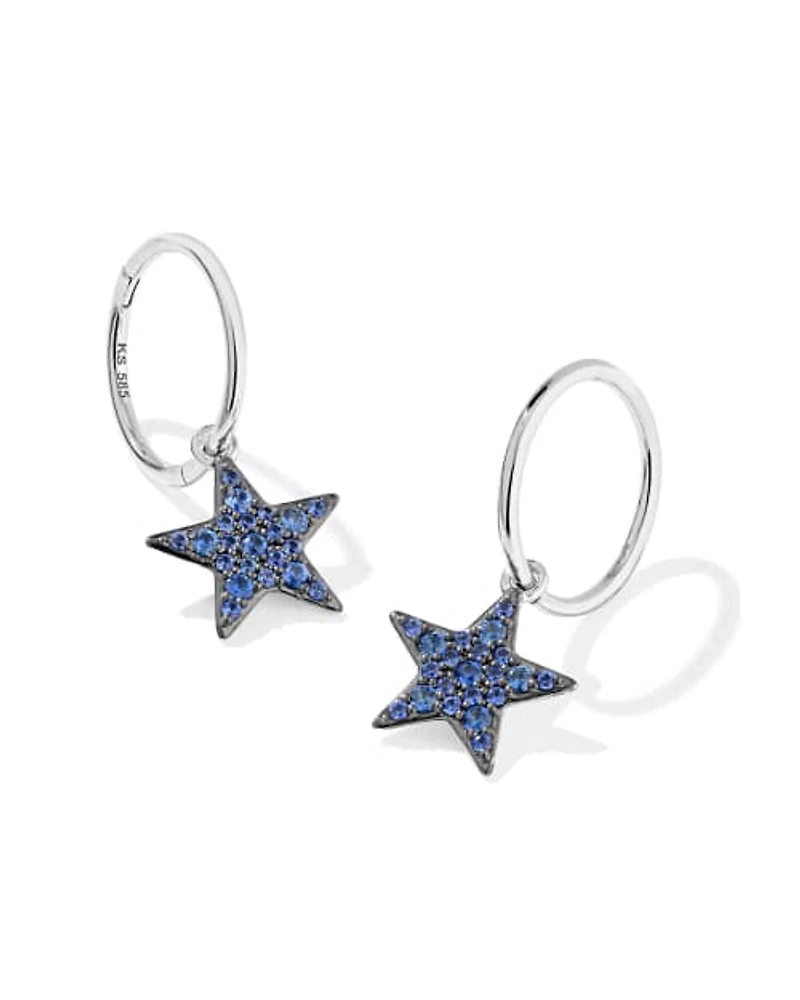 Star Huggie Earrings