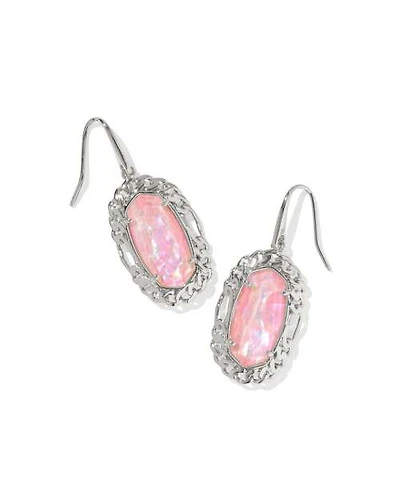Dani Silver Figaro Frame Drop Earrings