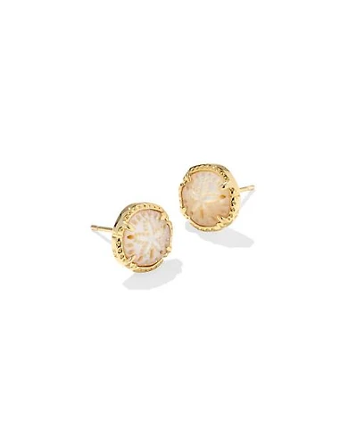 Sand Dollar Stud Earrings