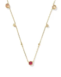 Davie Trio 18k Gold Vermeil Strand Necklace