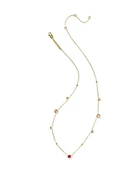 Davie Trio 18k Gold Vermeil Strand Necklace