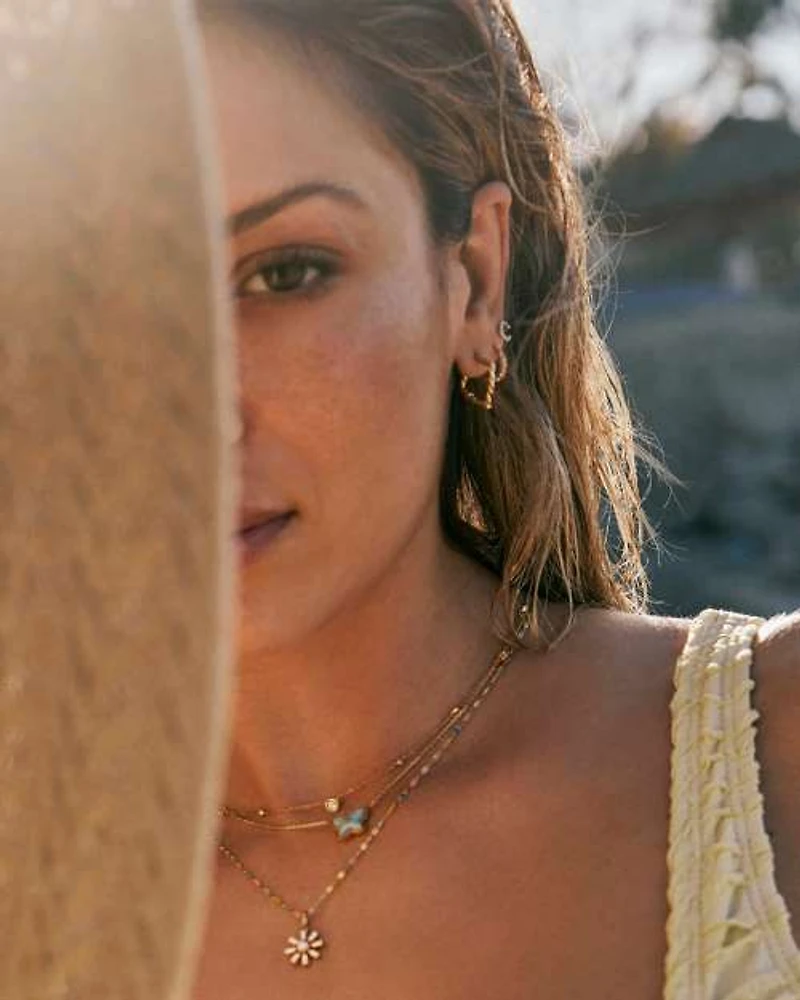 Alex Twist 18k Gold Vermeil Huggie Earrings