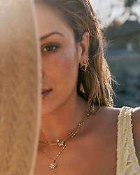 Alex Twist 18k Gold Vermeil Huggie Earrings