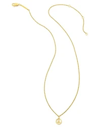 Mini Peace Sign Pendant Necklace in Sterling Silver