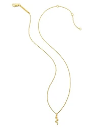 Mini Snake Pendant Necklace Sterling Silver