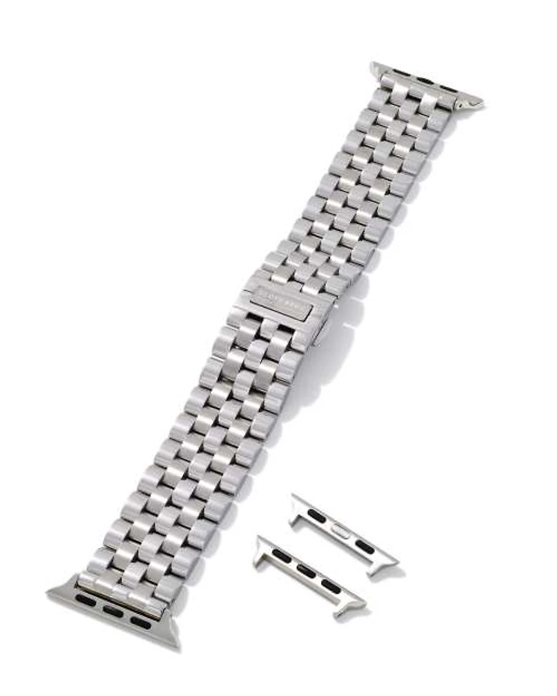 Beck 5 Link Watch Band in Stainless Steel