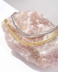 Lex Chain Necklace Silver