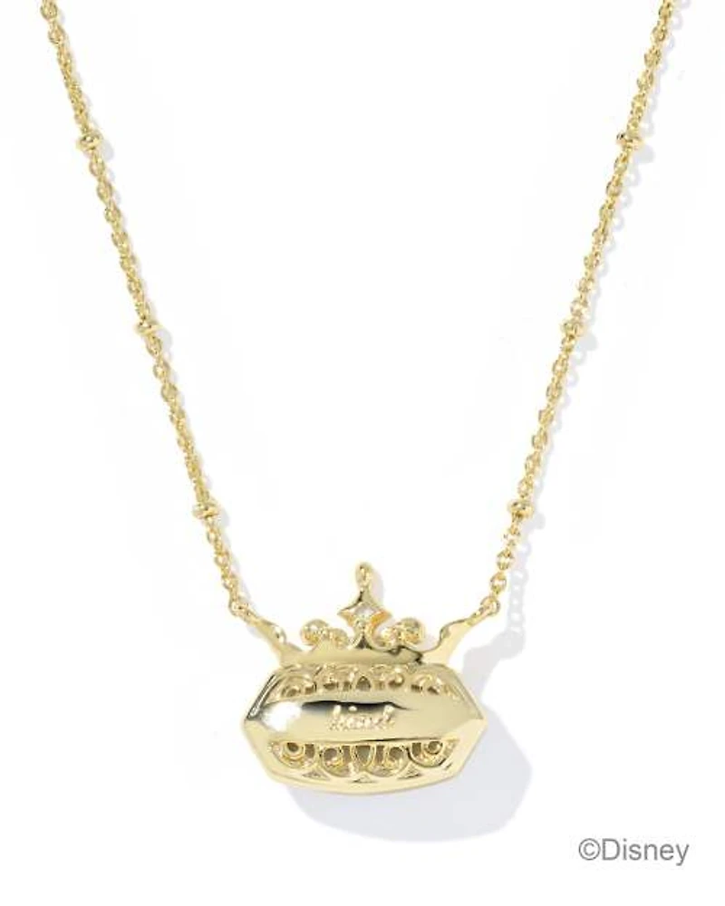 Disney | Kendra Scott Elisa Princess Gold Short Pendant Necklace