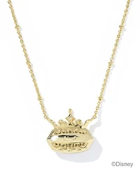 Disney | Kendra Scott Elisa Princess Gold Short Pendant Necklace