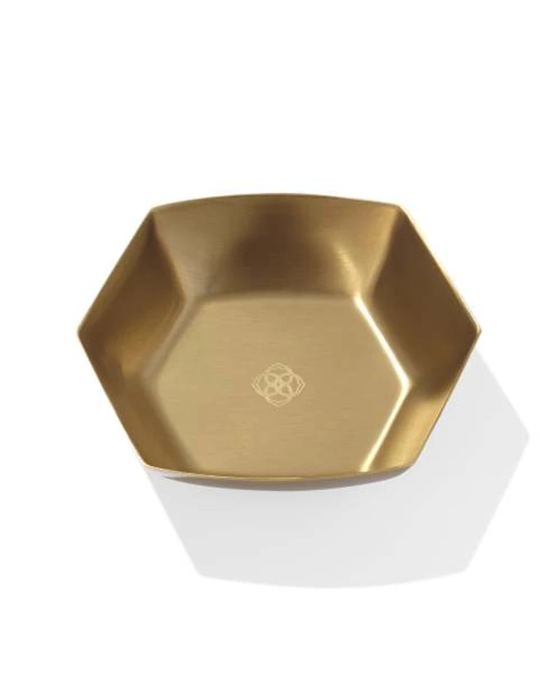 Davie Jewelry Dish in Gold