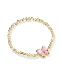 Haley Bow Gold Stretch Bracelet