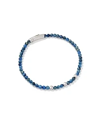 Otto Oxidized Sterling Silver Beaded Bracelet