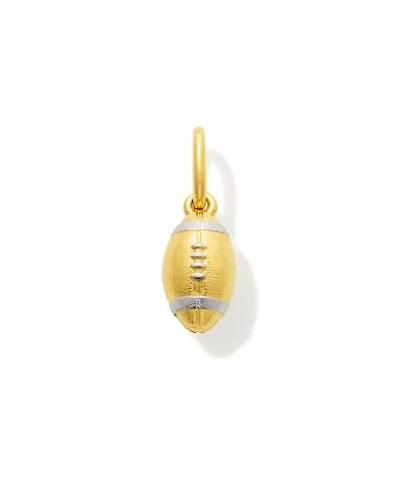 Metal Football Charm