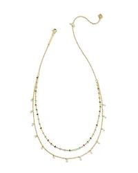 Eve Gold Multi Strand Necklace Mix
