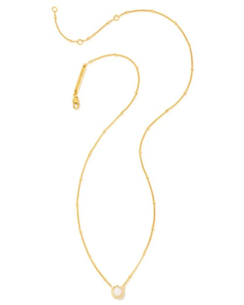 Davie Pearl Sterling Silver Pendant Necklace Freshwater Cultured