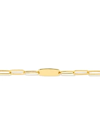 Marlee Paperclip Chain Necklace 18k Gold Vermeil