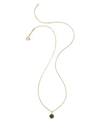 0.1 ct Matilda 14k Yellow Gold Pendant Necklace in Diamond