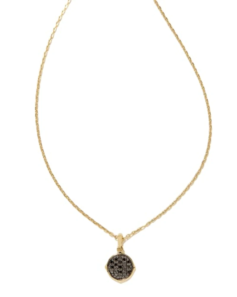 0.1 ct Matilda 14k Yellow Gold Pendant Necklace in Diamond
