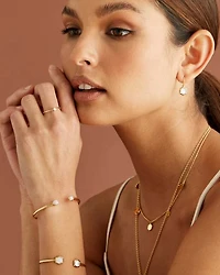 Davis 18k Gold Vermeil Small Drop Earrings Turquoise