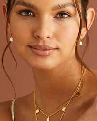 Davis Strand Necklace 18k Gold Vermeil