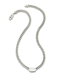 Elisa Curb Chain Necklace 18k Gold Vermeil