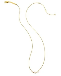 Emmaline Sterling Silver Trio Pendant Necklace in Freshwater Cultured Pearl