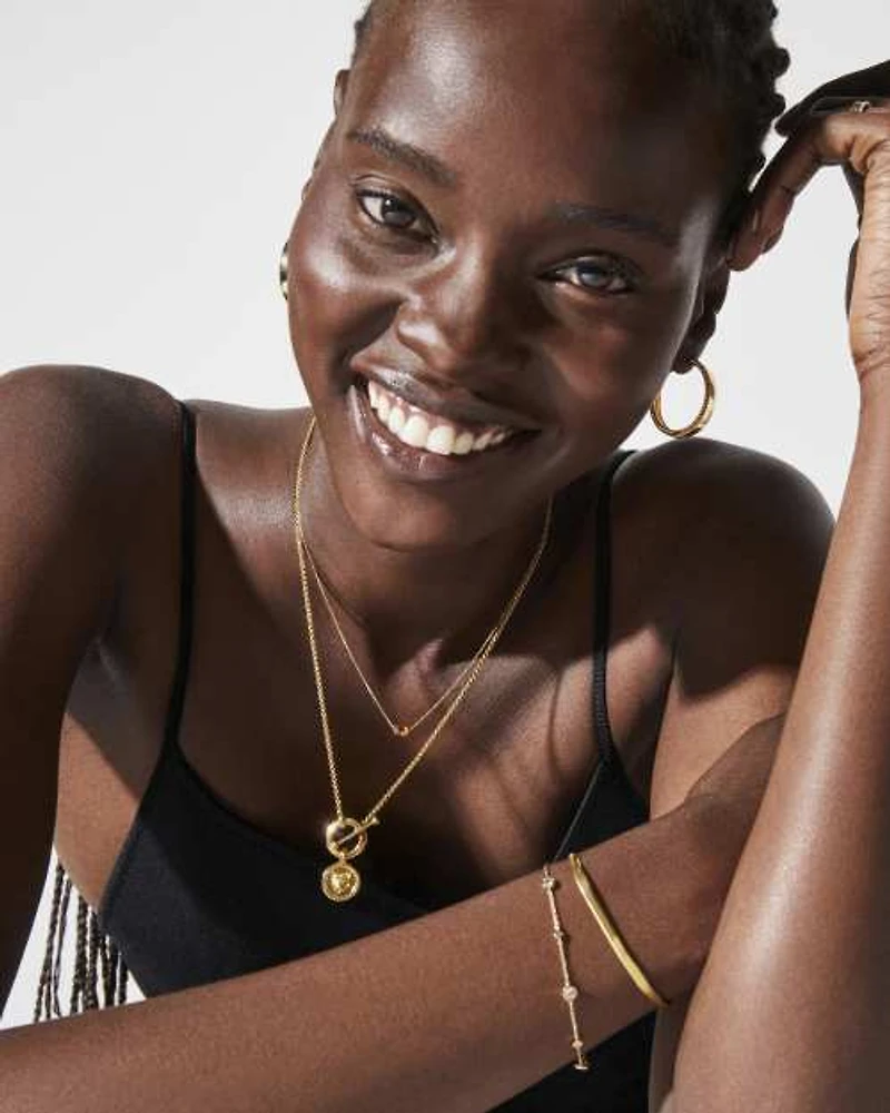 Kimberly Chain Necklace in 18k Gold Vermeil